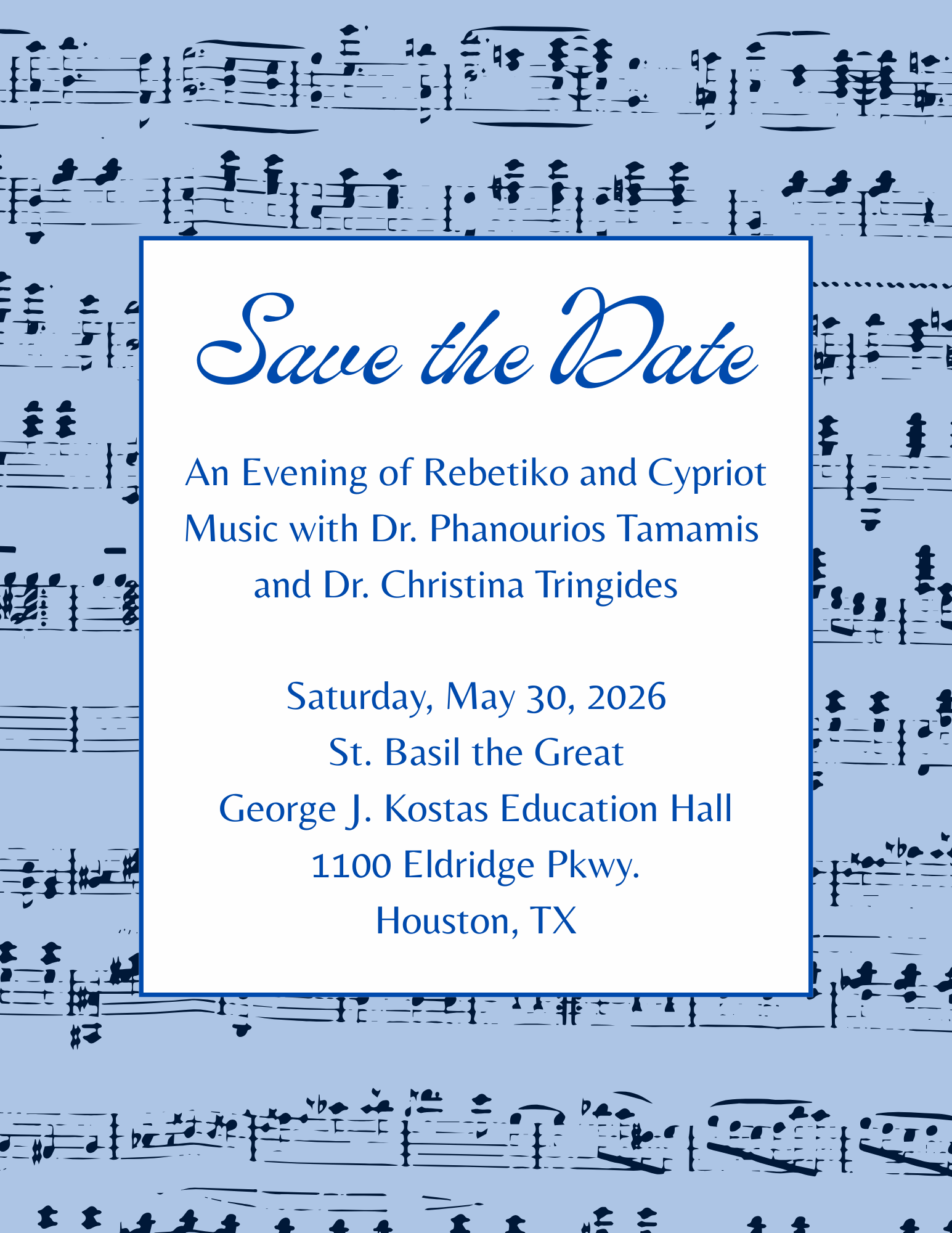 An evening with Rembetiko and Cypriot Music